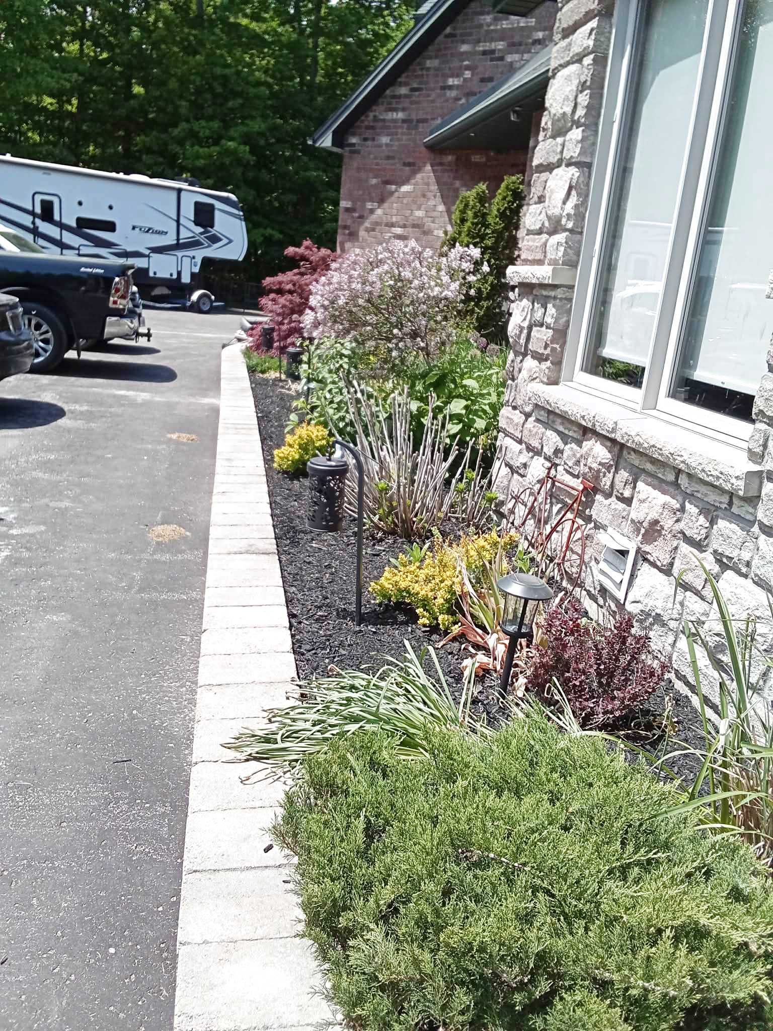 Beautiful landscaping job